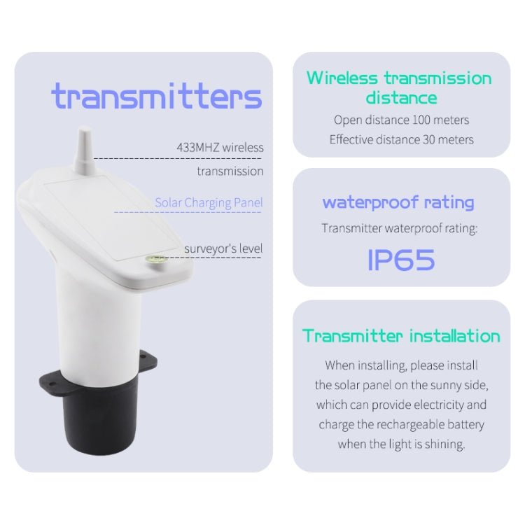 TS - FT005 Ultrasonic Liquid Level Meter - Trustpick