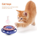 Tumbler Turntable Pet Cat Planet Toy - Trustpick