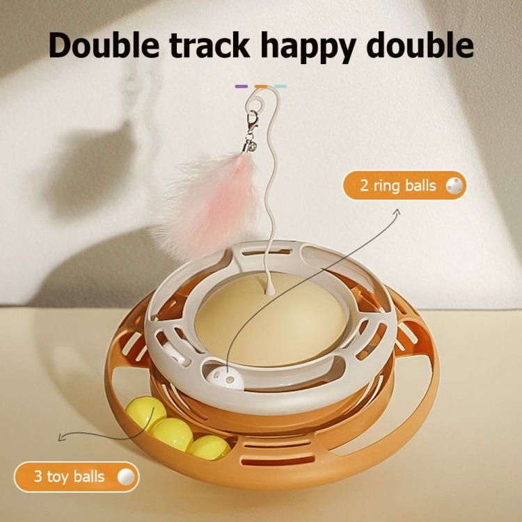 Tumbler Turntable Pet Cat Planet Toy - Trustpick
