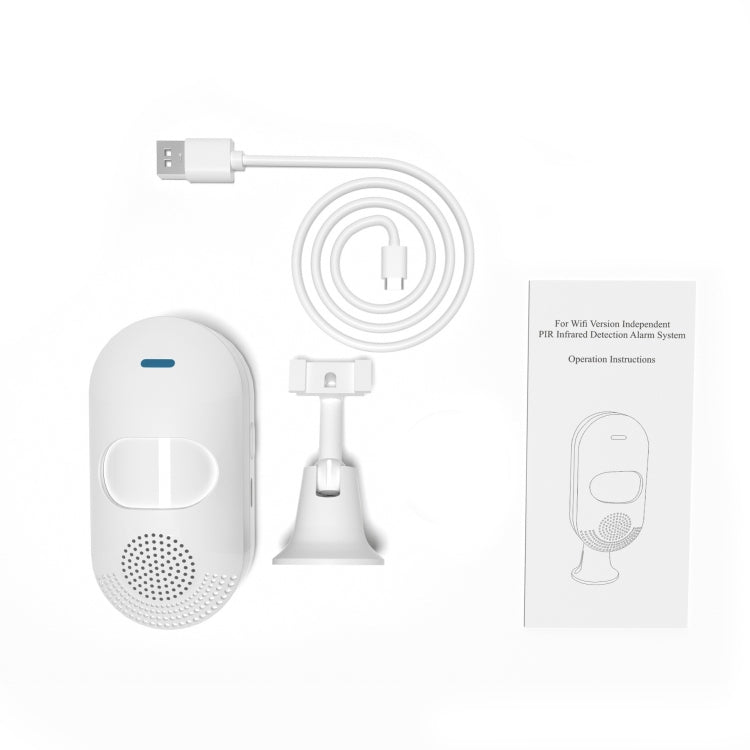 TUYA APP Control Wireless PIR Motion Sensor Alarm WiFi Motion Detector - Trustpick
