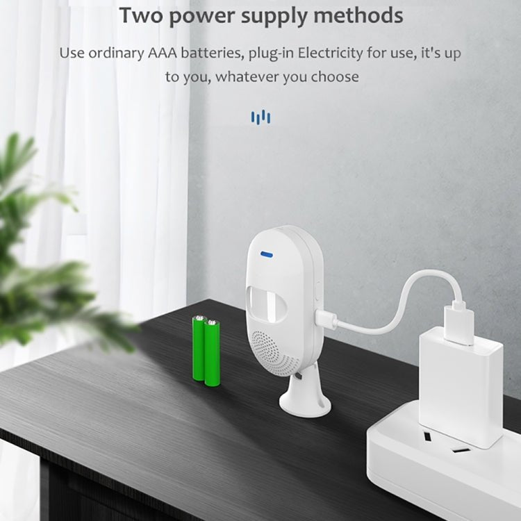 TUYA APP Control Wireless PIR Motion Sensor Alarm WiFi Motion Detector - Trustpick