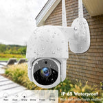 Tuya QX45 1080P Full HD IP65 Waterproof 2.4G Wireless IP Camera, Support Motion Detection & Two - way Audio & Night Vision & TF Card, AU Plug - Trustpick