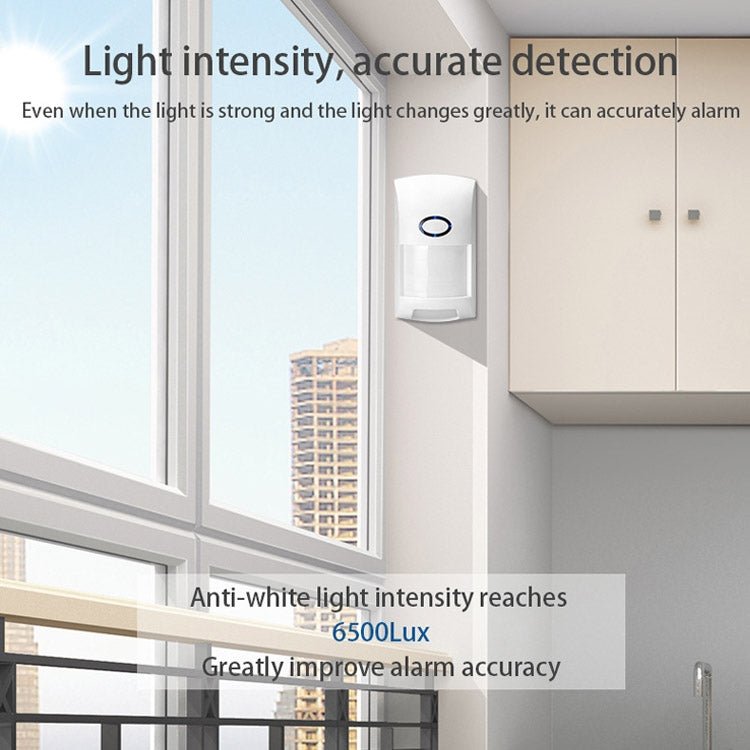 Tuya Smart App WiFi Infrared Alarm Smart Home Human Body Infrared Detector PIR - Trustpick