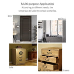 Tuya WiFi Door Magnetic Sensor Remote Intelligent Linkage Doors Windows Switch Anti - alarm APP Reminder Alarm - Trustpick