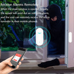 Tuya WiFi Door Magnetic Sensor Remote Intelligent Linkage Doors Windows Switch Anti - alarm APP Reminder Alarm - Trustpick