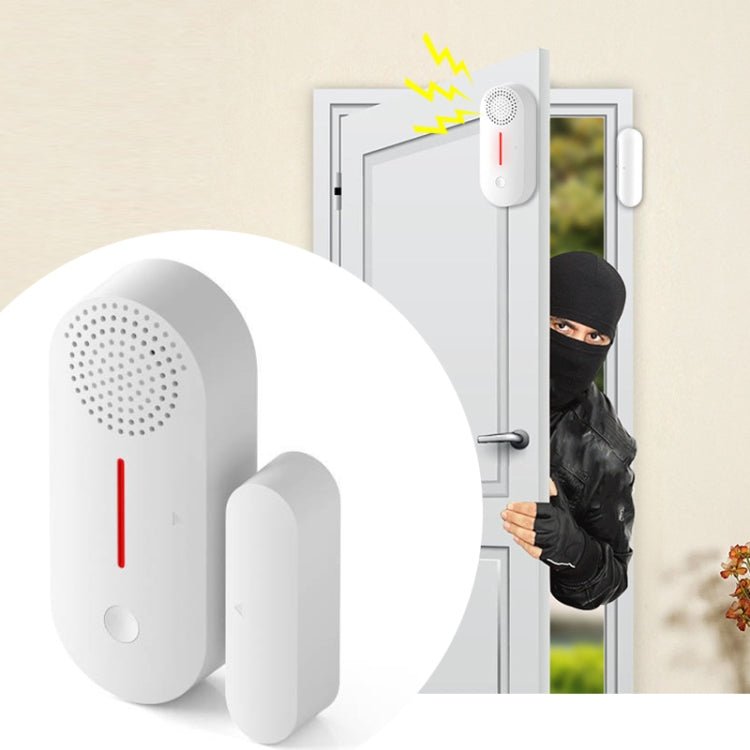 Tuya WiFi Sound And Light Door Magnetic Doors Windows Alarm Scene Linkage APP Reminder - Trustpick