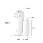 Tuya WiFi Sound And Light Door Magnetic Doors Windows Alarm Scene Linkage APP Reminder - Trustpick