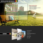 TV - 637H5/IP POE Indoor Surveillance IP Camera, 5.0MP CMOS Sensor, Support Motion Detection, P2P/ONVIF, 36 LED 20m IR Night Vision - Trustpick