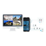 TV - 655H5/A AF Auto Focus 4X Zoom 5.0MP AHD/TVI/CVI/CVBS Analog Indoor Outdoor Security IP66 Waterproof Surveillance IR Camera, 42 LED 20m IR Distance - Trustpick