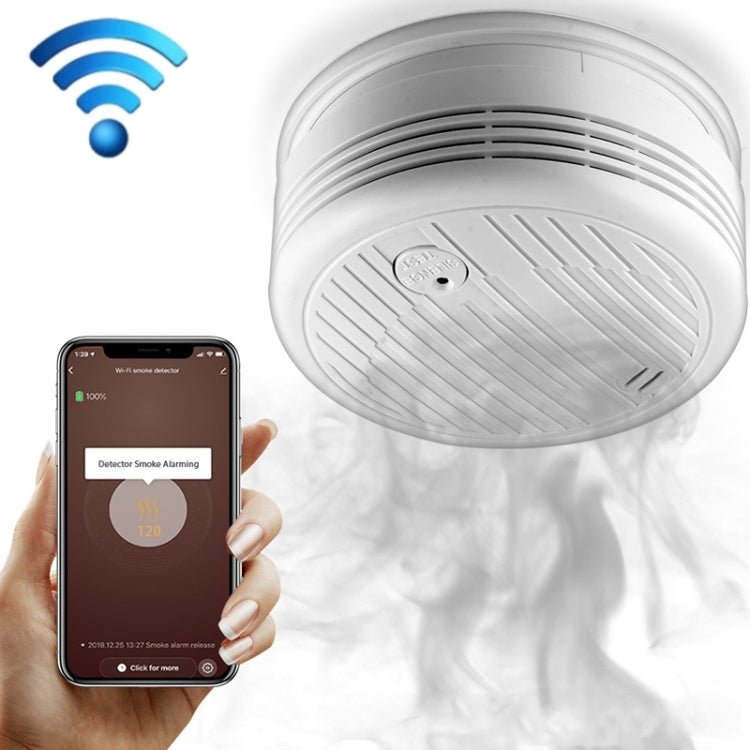 TY - SMK - 07 Smart Home WiFi Smoke Detector - Trustpick