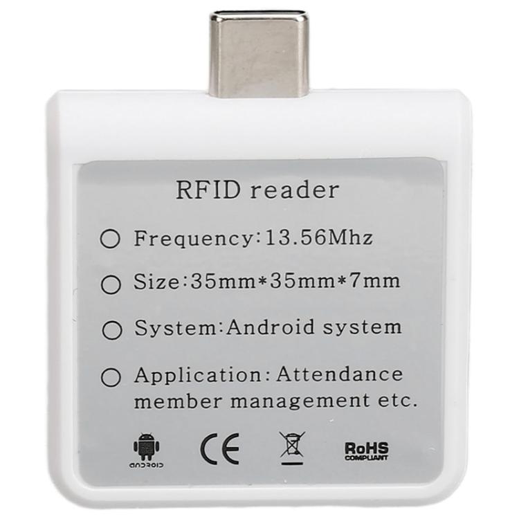 Type - C 13.56MHz RFID IC Card 14443A RFID Phone Reader - Trustpick