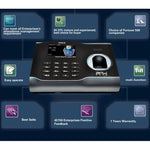 U160 3.0 inch Color Screen ZK Software Fingerprint Time Attendance with TCP/IP, USB Communication Office Time Attendance Clock - Trustpick