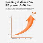 UHF Middle Range RFID Integrated Reader Identification Distance 0 - 5m, Style: Add WiFi Communication - Trustpick