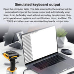 UHF RFID Handheld Card Reader Cash Register Settlement Scanner, Style: USB - Trustpick