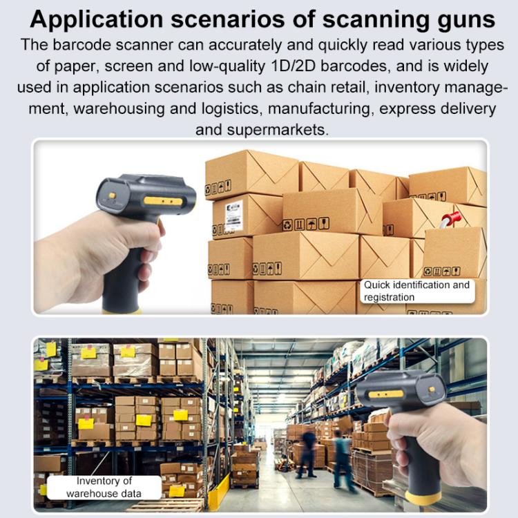 UHF RFID Handheld Card Reader Cash Register Settlement Scanner, Style: USB - Trustpick