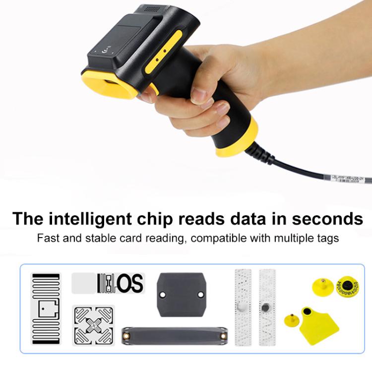 UHF RFID Handheld Card Reader Cash Register Settlement Scanner, Style: USB - Trustpick