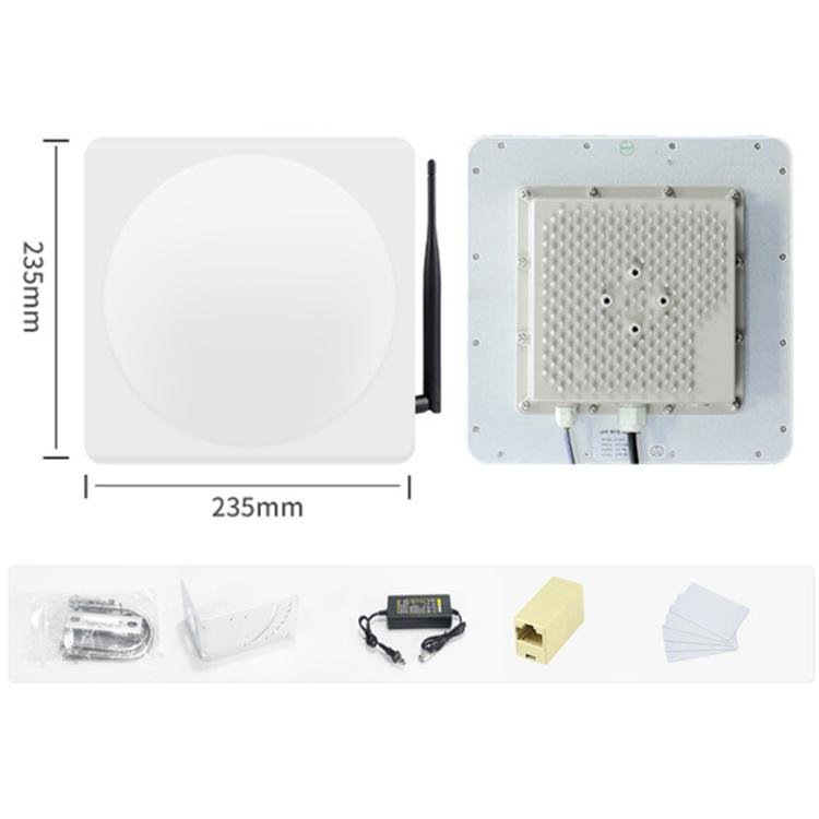 UHF RFID Long Range 9dBi Integrated Reader with E710 Chip, Style: Add WiFi Communication - Trustpick