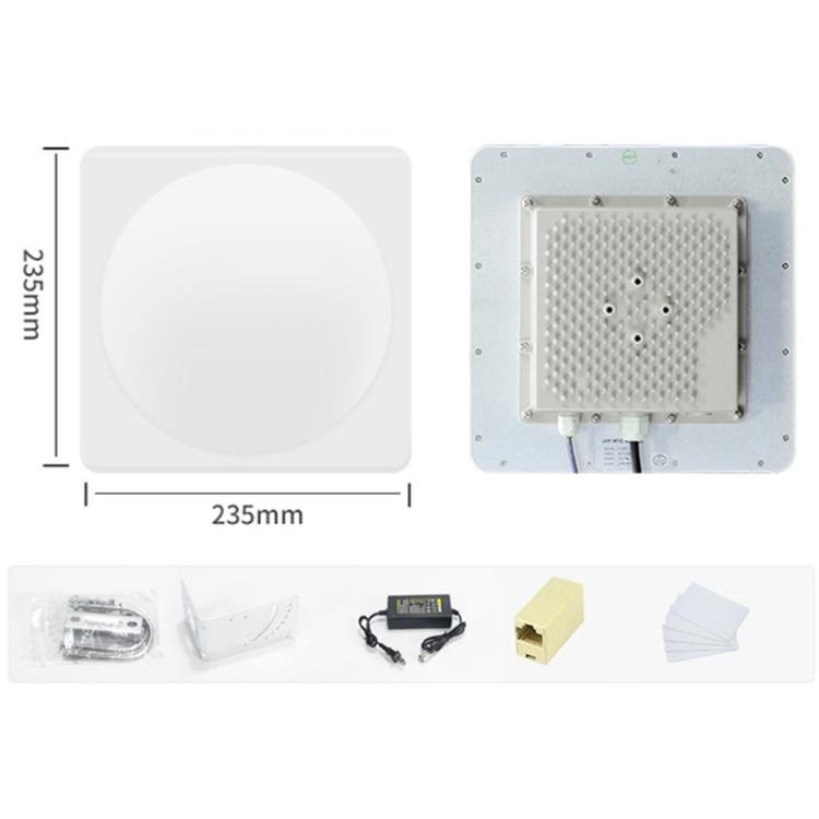 UHF RFID Long Range 9dBi Integrated Reader with E710 Chip, Style: Built - in Heating Constant Temperature Module - Trustpick