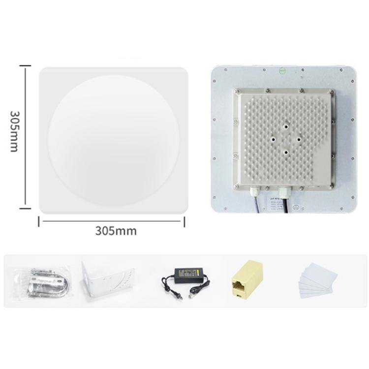 UHF RFID Long Range 9dBi Integrated Reader with E710 Chip, Style: Standard - Trustpick