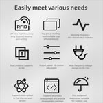 UHF RFID Long Range Integrated Reader with Built - in 9dBi Antenna, Style: Add WiFi Communication - Trustpick