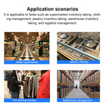 UHF RFID Radio Frequency High Performance Handheld Back Clip Bluetooth Communication Reader, Style: Bluetooth RFID Reader/Writer - Trustpick