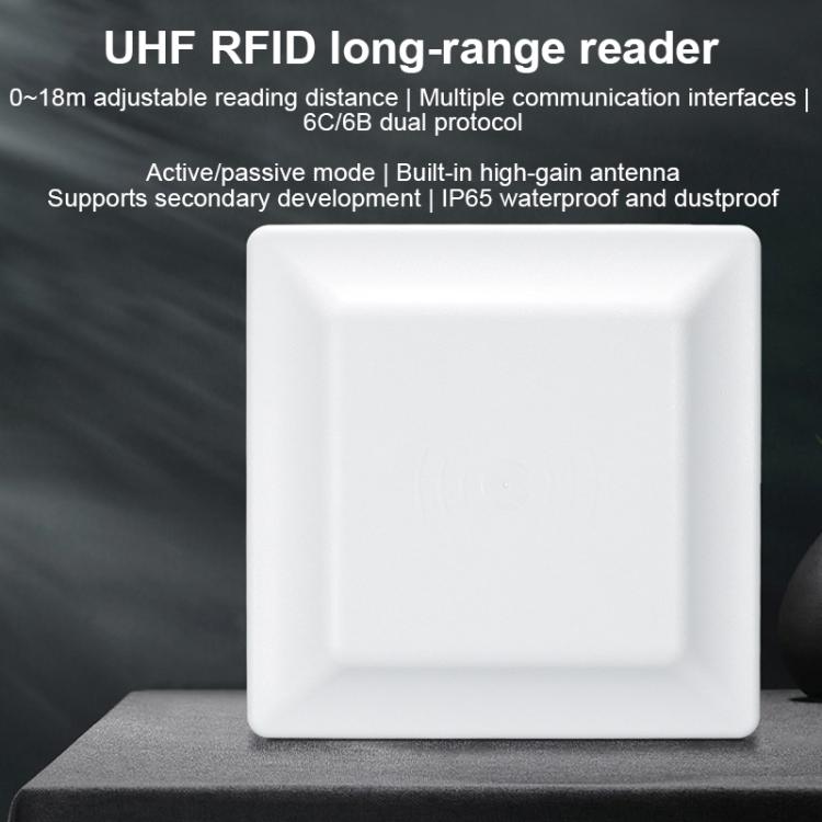 UHF RFID Reader Long Range Integrated Reader Writer With E710 Chip, Style: Add WiFi Communication - Trustpick