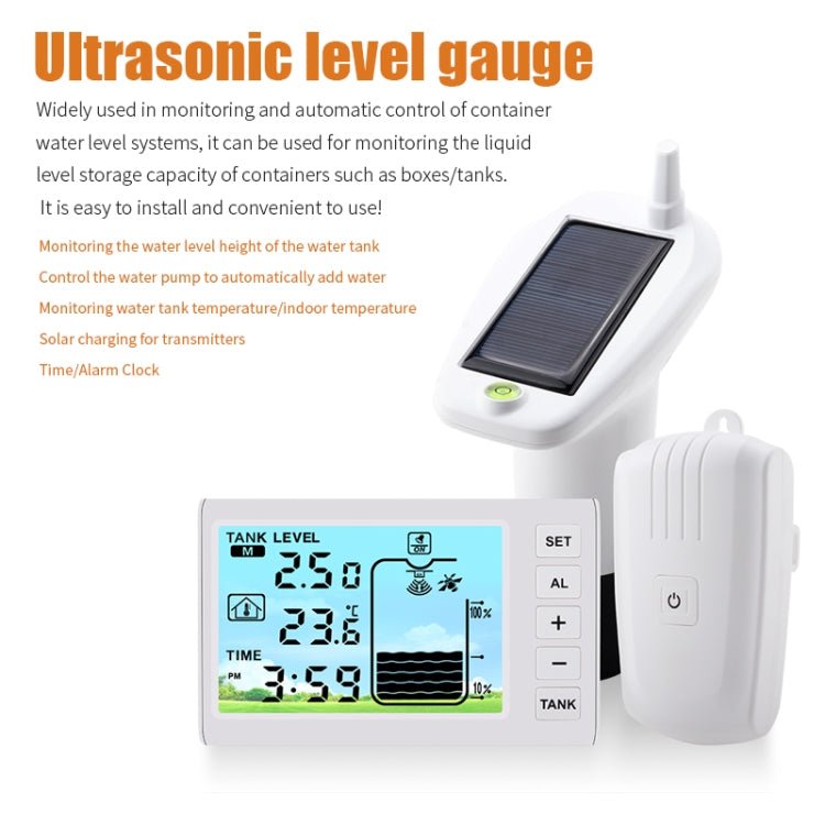 Underground Open Measurement Ultrasonic Liquid Level Meter - Trustpick
