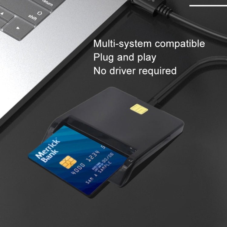 USB 2.0 IC Card / Bank Card / ID Card / SD Card Smart Reader - Trustpick