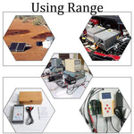 USB - A Female To 2 x Crocodile Clip Power Connection Extension Cable, Length: 0.5m - Trustpick