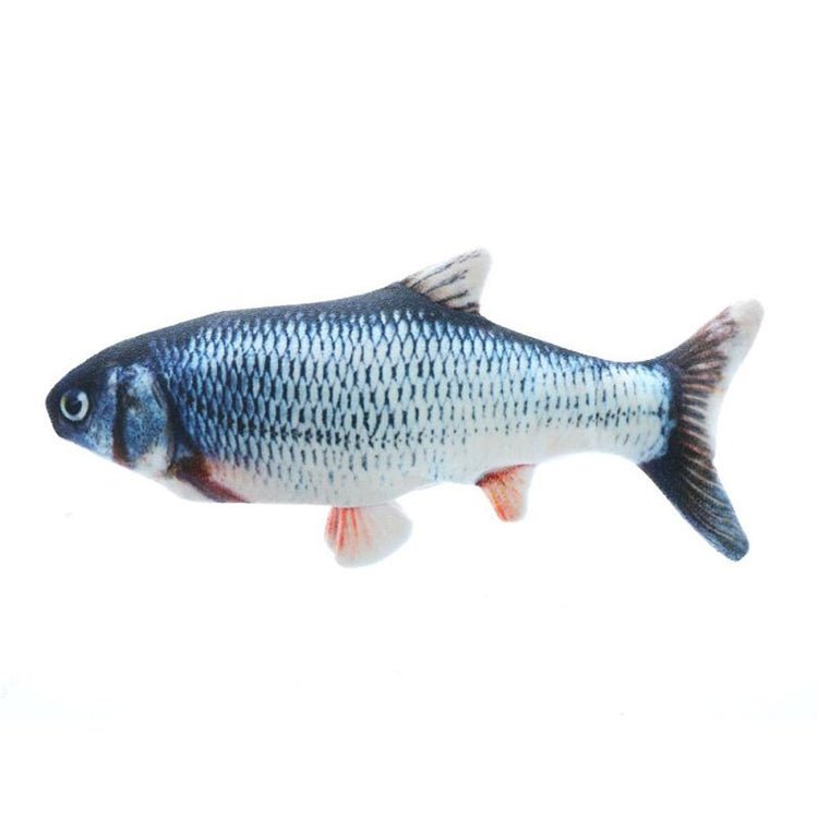 USB Charging Pet Simulation Fish Electric Cat Interactive Toy, Size：30cn - Trustpick