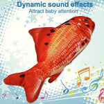 USB Charging Pet Simulation Fish Electric Cat Interactive Toy, Size：30cn - Trustpick