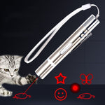 USB In - Line Flashlight Laser Pattern Funny Cat Stick Funny Cat Toy Pet Supplies - Trustpick