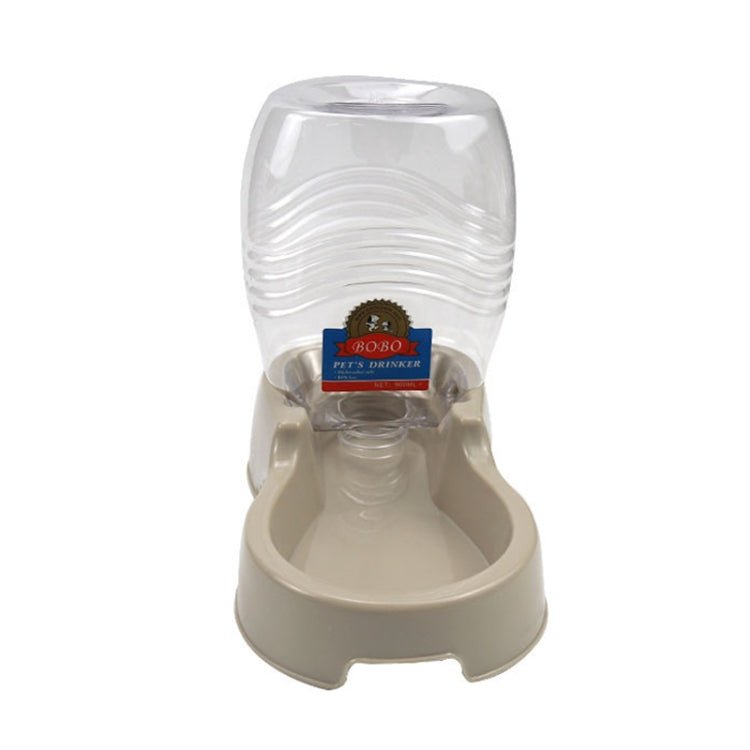 Utility Automatic Drinking Water Dispenser Detachable Bottle with Dish Feeder for Cats and Dogs， Random Color Delivery - Trustpick