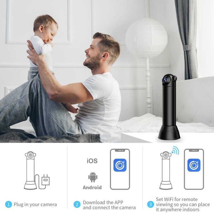 V10 HD Infrared Home Night Vision Mini Camera Remote Control Family Security Camera - Trustpick