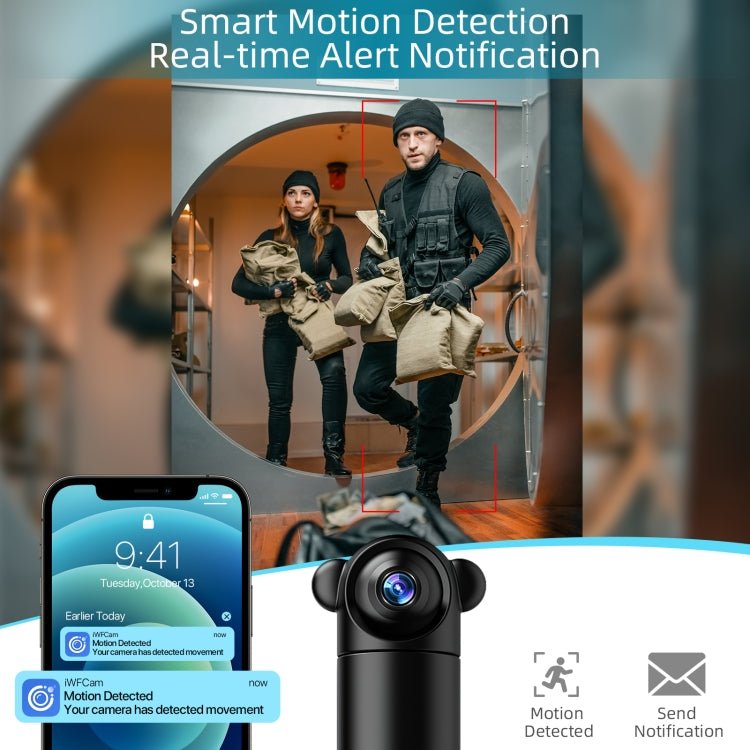 V10 HD Infrared Home Night Vision Mini Camera Remote Control Family Security Camera - Trustpick