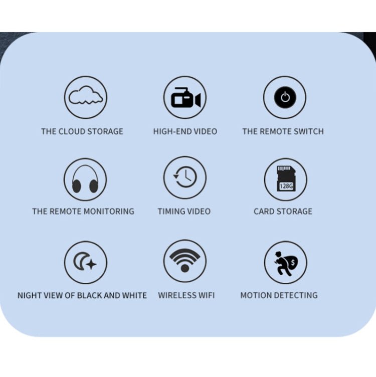 V380 A12 Mini 1080P Wireless Smart Camera Wifi Security Camera Night Vision Remote Home Small Surveillance Camera - Trustpick