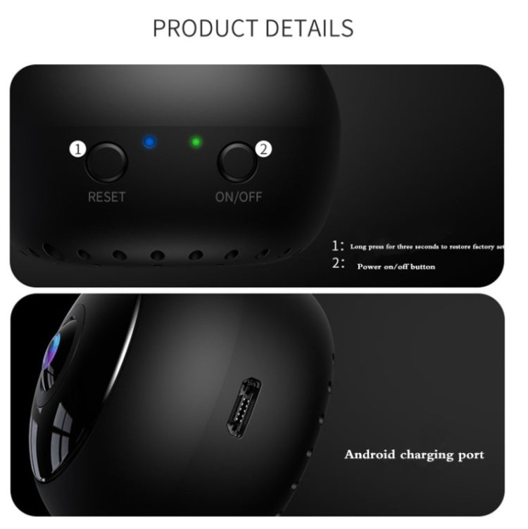 V380 A12 Mini 1080P Wireless Smart Camera Wifi Security Camera Night Vision Remote Home Small Surveillance Camera - Trustpick