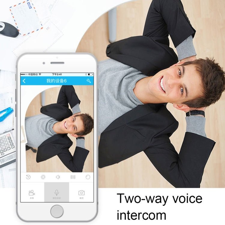 V380 HD 1280 x 720P 1.0MP 360 Degrees Rotatable IP Camera Wireless WiFi Smart Security Camera, Support TF Card, Two - way Voice - Trustpick