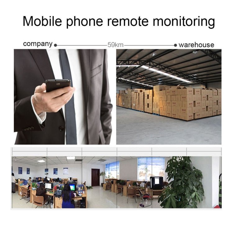 V380 HD 1280 x 720P 1.0MP 360 Degrees Rotatable IP Camera Wireless WiFi Smart Security Camera, Support TF Card, Two - way Voice - Trustpick