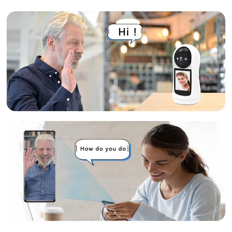 V5 2MP Home HD Full Color Two - Way Video Call Camera Support One - Click Call - Trustpick