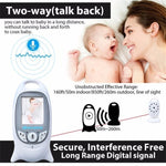 VB601 2.0 inch LCD Screen Hassle - Free Portable Baby Monitor, Support Two Way Talk Back, Night Vision - Trustpick