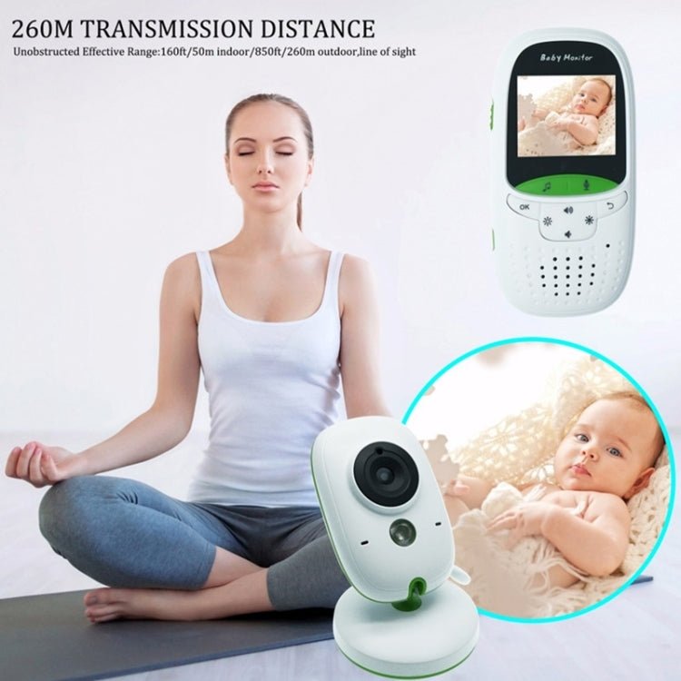 VB602 2.4 inch LCD 2.4GHz Wireless Surveillance Camera Baby Monitor, Support Two Way Talk Back, Night Vision - Trustpick