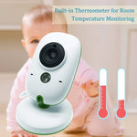 VB602 2.4 inch LCD 2.4GHz Wireless Surveillance Camera Baby Monitor, Support Two Way Talk Back, Night Vision - Trustpick