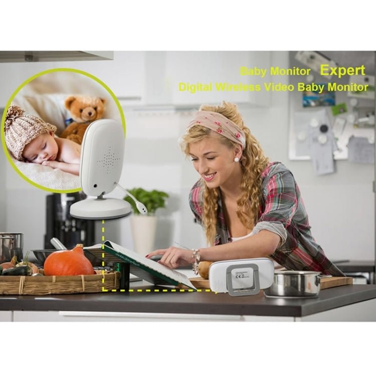 VB603 3.2 inch LCD 2.4GHz Wireless Surveillance Camera Baby Monitor, Support Two Way Talk Back, Night Vision - Trustpick