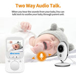 VB605 2.4 inch LCD 2.4GHz Wireless Surveillance Camera Baby Monitor, Support Two Way Talk Back, Night Vision - Trustpick