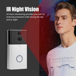 VESAFE HD 720P Security Camera Smart WiFi Video Doorbell Intercom, Support TF Card & Infrared Night Vision & Motion Detection App for IOS and Android - Trustpick