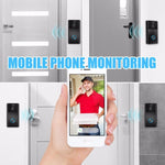 VESAFE HD 720P Security Camera Smart WiFi Video Doorbell Intercom, Support TF Card & Infrared Night Vision & Motion Detection App for IOS and Android - Trustpick