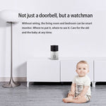 VESAFE Home VS - M2 HD 720P Security Camera Smart WiFi Video Doorbell Intercom, Support TF Card & Night Vision & PIR Detection APP for IOS and Android - Trustpick