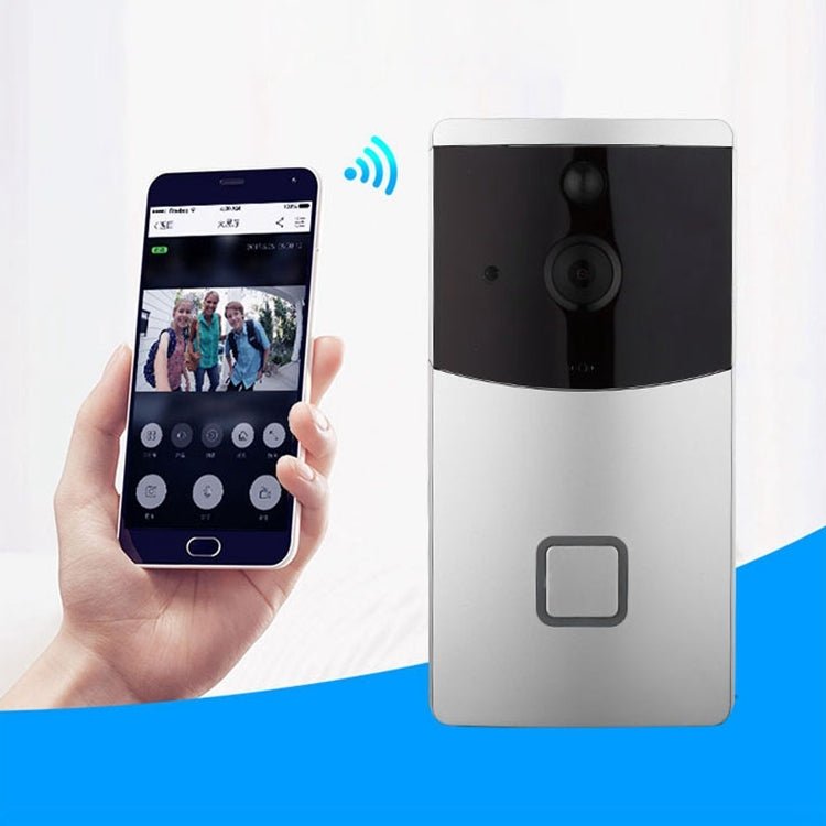 VESAFE Home VS - M2 HD 720P Security Camera Smart WiFi Video Doorbell Intercom, Support TF Card & Night Vision & PIR Detection APP for IOS and Android - Trustpick