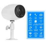 VESAFE VS - DC01 Security HD 720P Two - Way Audio Wireless Wifi IP Camera, Support Night Vision & PIR Detection & TF Card, IP54 Waterproof - Trustpick